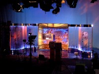 Студия "Телебарометр", белорусское телевиденье. 2011г.