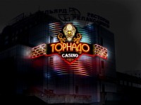 Эскиз рекламного оформления казино "Торнадо". г. Минск, пр. Победителей