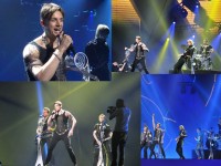 Микрофонные стойки для группы "Litesound" на Евровидение 2012.