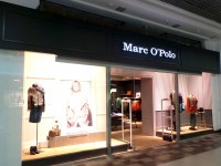ТЦ "Замок", вывеска для магазина "Marc O`Polo", 2013г.