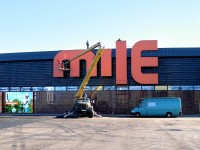 Строительный гипермаркет "МИЛЕ", ТЦ "Парк Сити", г.Могилев, 2015г.