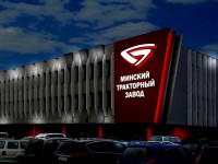 Эскиз оформления транспортной проходной тракторного завода, 2016г.