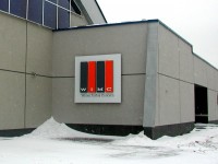 Рекламная установка для теннисного клуба